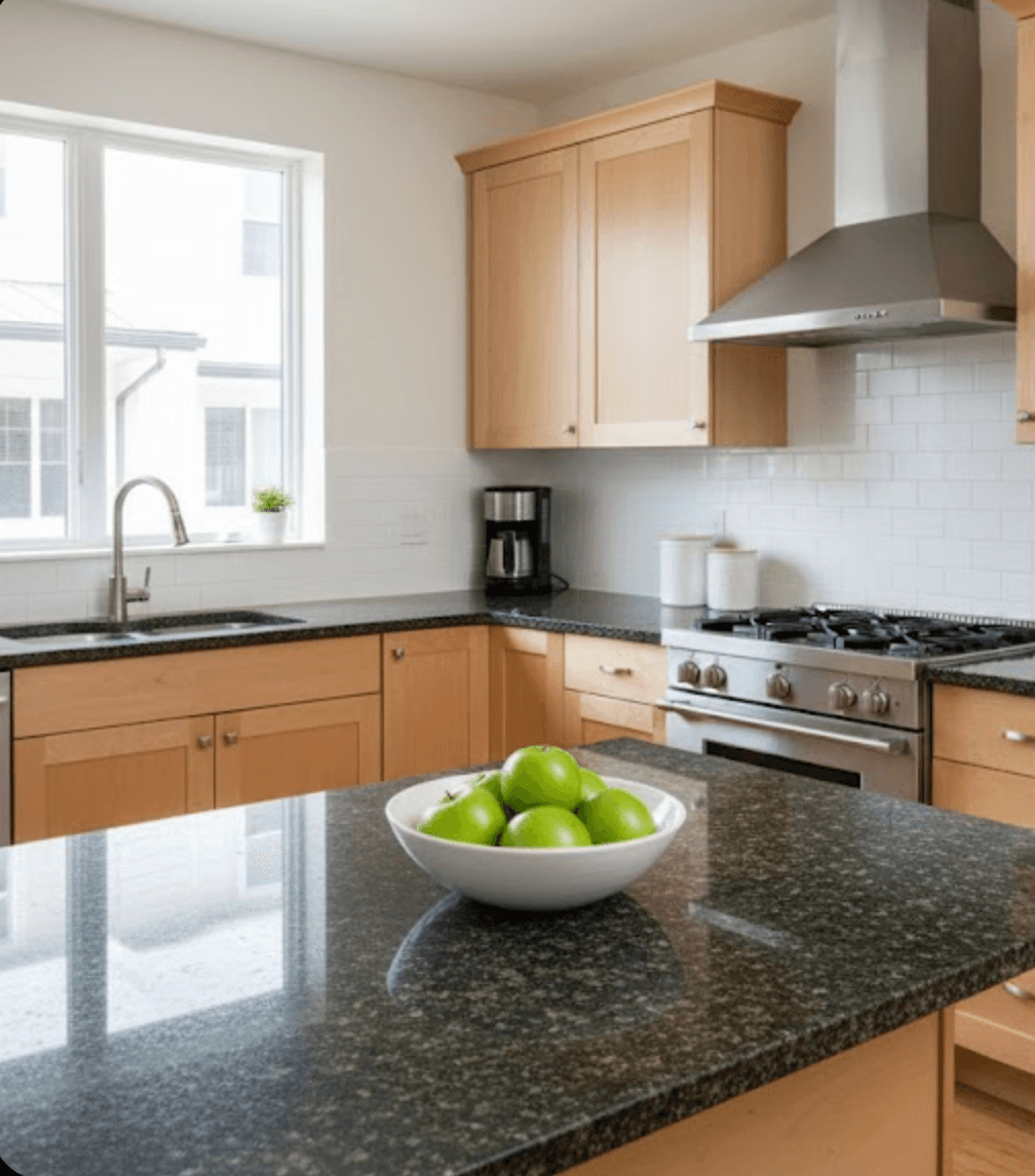 Hassan Green Granite Detail 1